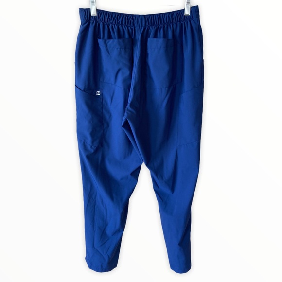 Spread Good Cheer Women’s Blue Scrubs Large - Picture 2 of 4